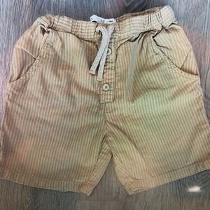 Kids Tan Drawstring Shorts